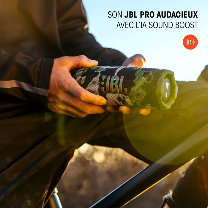 Enceinte portable JBL Flip 7 Noir – Image 3