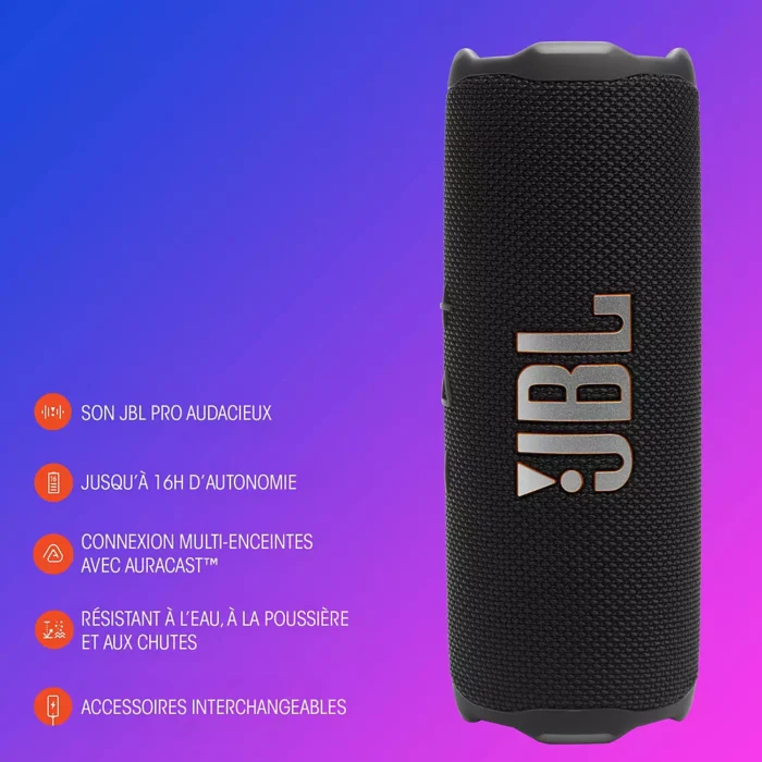 Enceinte portable JBL Flip 7 Violet – Image 6