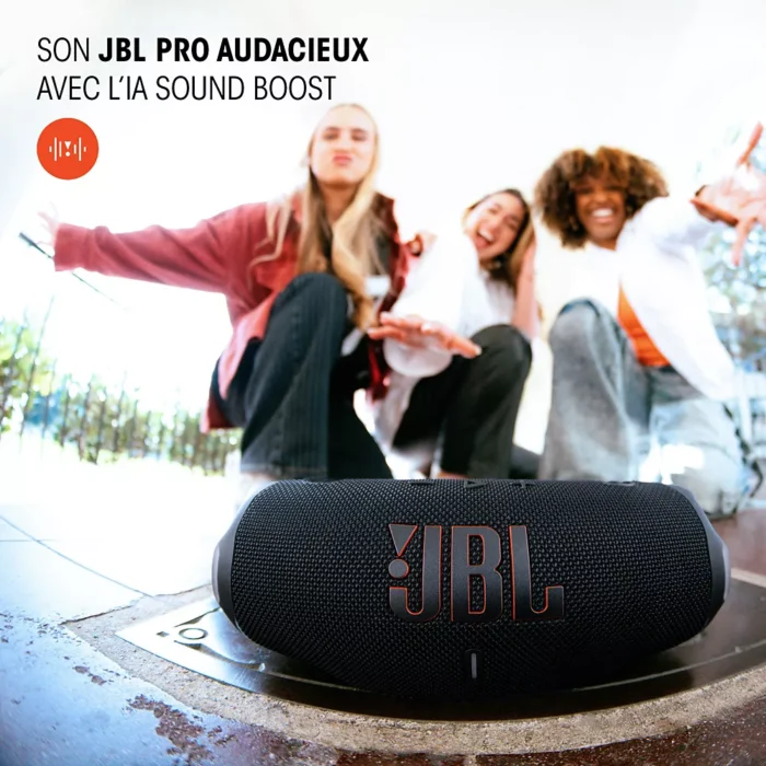 Enceinte portable JBL Charge 6 Noir – Image 2