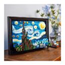 LEGO Ideas 21333 Vincent Van Gogh - La Nuit Étoilée, Reproduction de Tableau sur Toile
