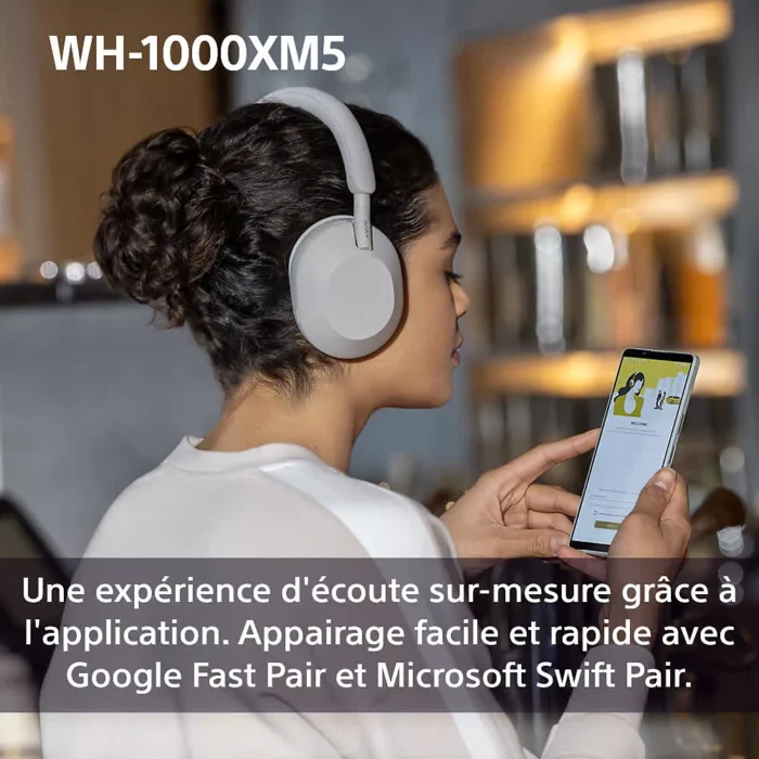 Casque SONY WH-1000XM5 Noir – Image 13