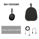Casque SONY WH-1000XM5 Noir