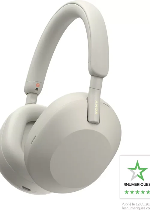Casque SONY WH-1000XM5 Argent
