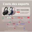 Casque SONY WH-1000XM5 Argent
