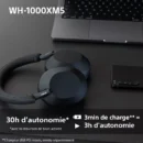 Casque SONY WH-1000XM5 Argent