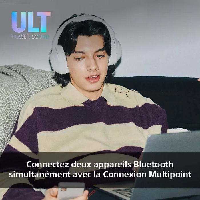 Casque SONY ULT WEAR Noir – Image 7
