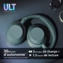 Casque SONY ULT WEAR Noir