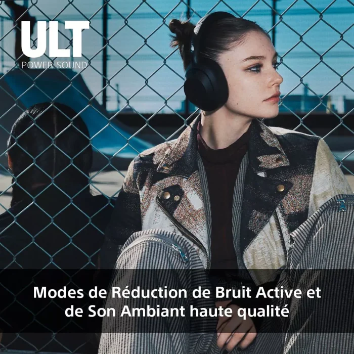 Casque SONY ULT WEAR Noir – Image 4