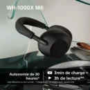 Casque SONY WH-1000XM6 IA Bleu