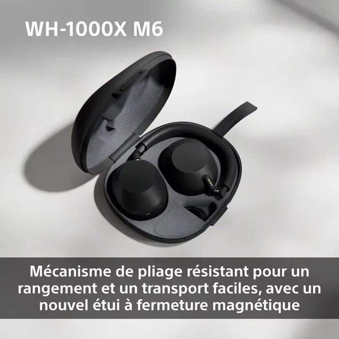 Casque SONY WH-1000XM6 IA Bleu – Image 3
