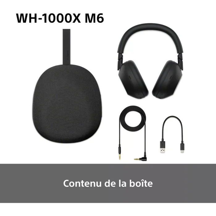 Casque SONY WH-1000XM6 IA Bleu – Image 12