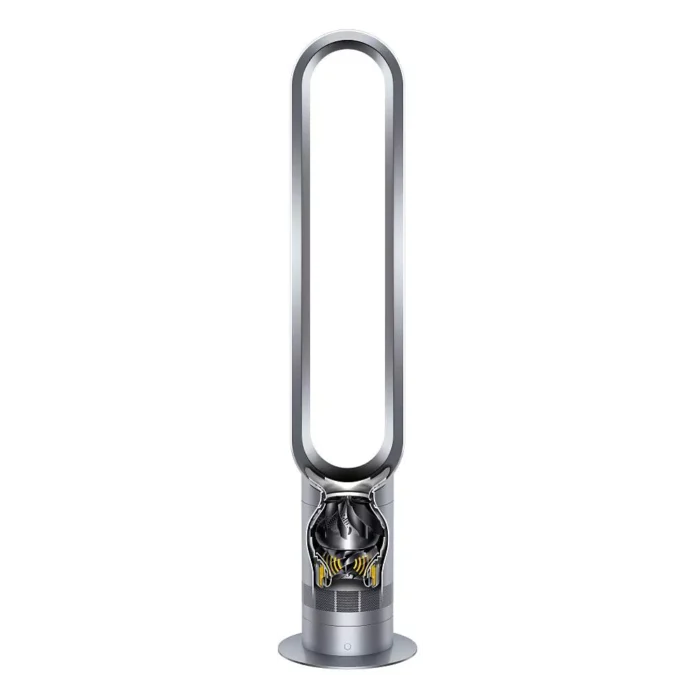 Ventilateur DYSON AM07 White/Satin Silver – Image 2