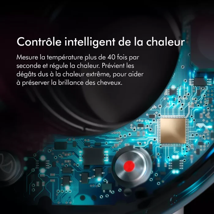 Sèche cheveux DYSON Supersonic HD07 nickel/cuivré – Image 3