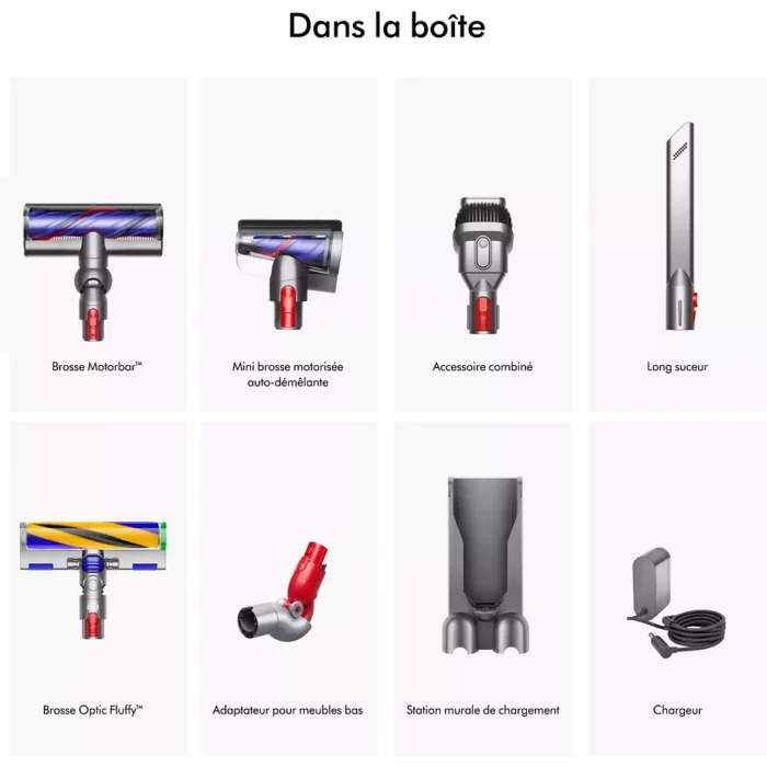 Aspirateur balai DYSON V12 Detect Slim Absolute – Image 8