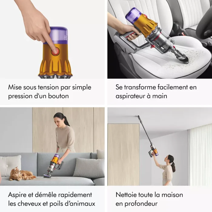 Aspirateur balai DYSON V12 Detect Slim Absolute – Image 9