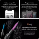 Fer multistyle DYSON Airwrap i.d. cheveux bouclés à frisés - céramique/topaze