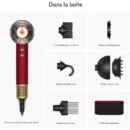 Sèche cheveux DYSON Supersonic Nural rouge et or Edition St Valentin