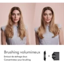 Sèche cheveux DYSON Supersonic cheveux raides à ondulés bleu de prusse cuivré