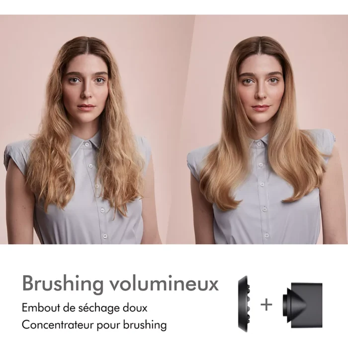 Sèche cheveux DYSON Supersonic cheveux raides à ondulés bleu de prusse cuivré – Image 5
