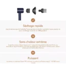 Sèche cheveux DYSON Supersonic cheveux bouclés à frisés - bleu de Prusse cuivré
