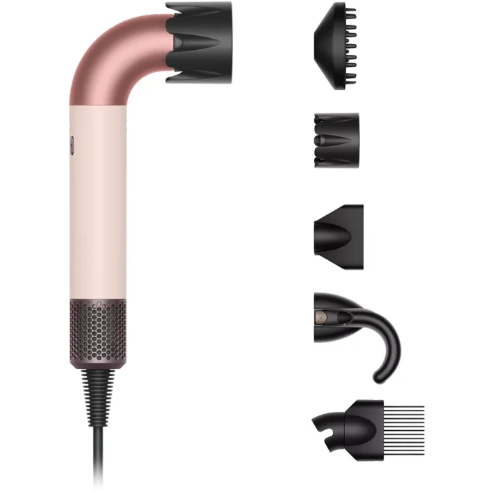 Sèche cheveux DYSON Supersonic R cheveux bouclés à frisés rose céramique