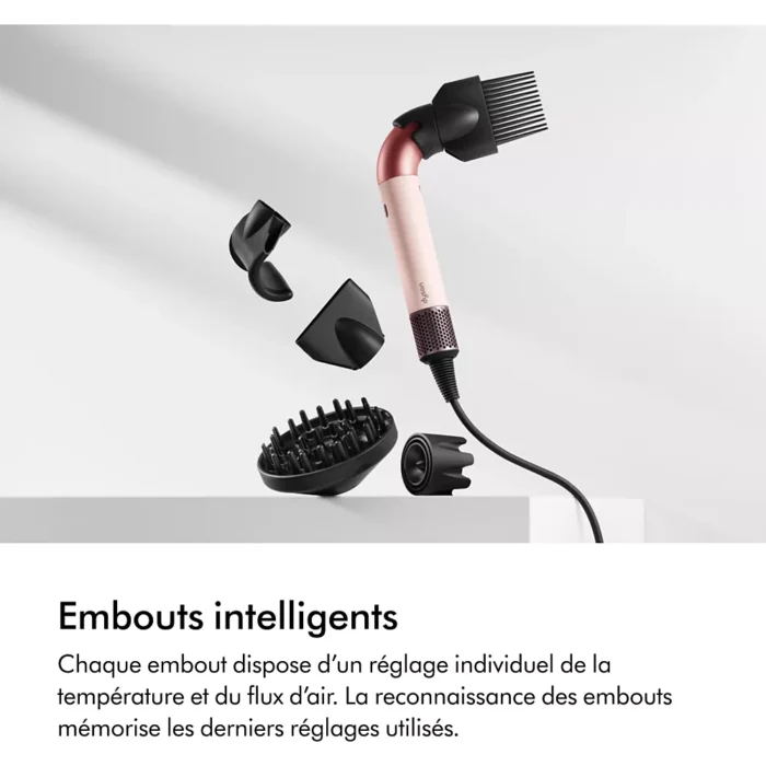 Sèche cheveux DYSON Supersonic R cheveux bouclés à frisés rose céramique – Image 4