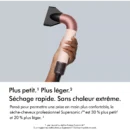 Sèche cheveux DYSON Supersonic R cheveux bouclés à frisés rose céramique