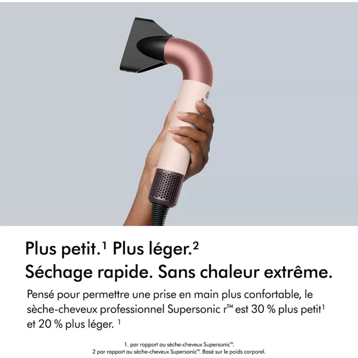 Sèche cheveux DYSON Supersonic R cheveux bouclés à frisés rose céramique – Image 5