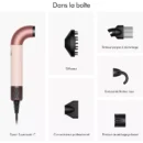 Sèche cheveux DYSON Supersonic R cheveux bouclés à frisés rose céramique