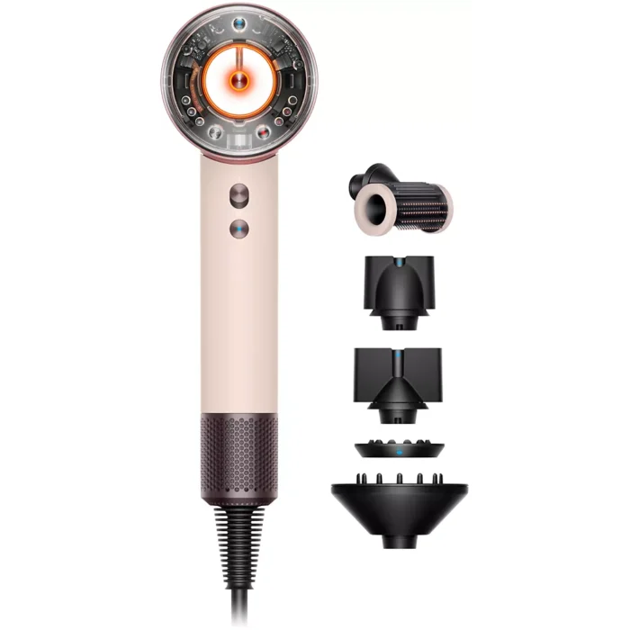 Sèche cheveux DYSON Supersonic Nural cheveux raides à ondulés rose céramique