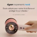 Sèche cheveux DYSON Supersonic Nural cheveux raides à ondulés rose céramique