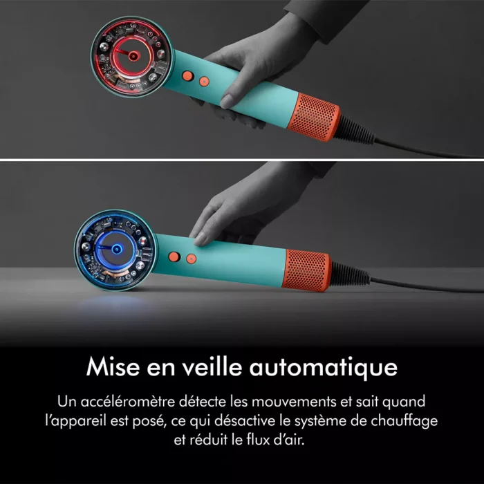 Sèche cheveux DYSON Supersonic Nural cheveux raides à ondulés rose céramique – Image 3