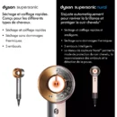 Sèche cheveux DYSON Supersonic Nural cheveux raides à ondulés rose céramique