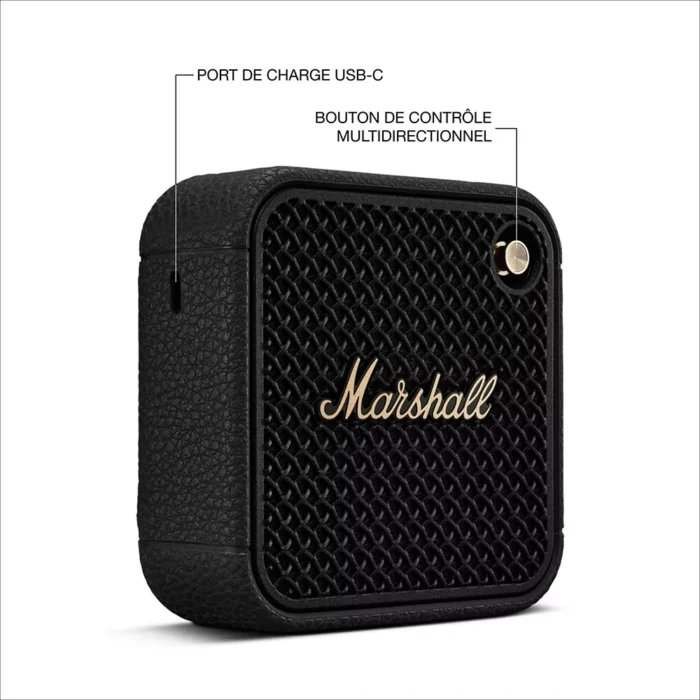 Enceinte portable MARSHALL Willen II Black & Brass – Image 7
