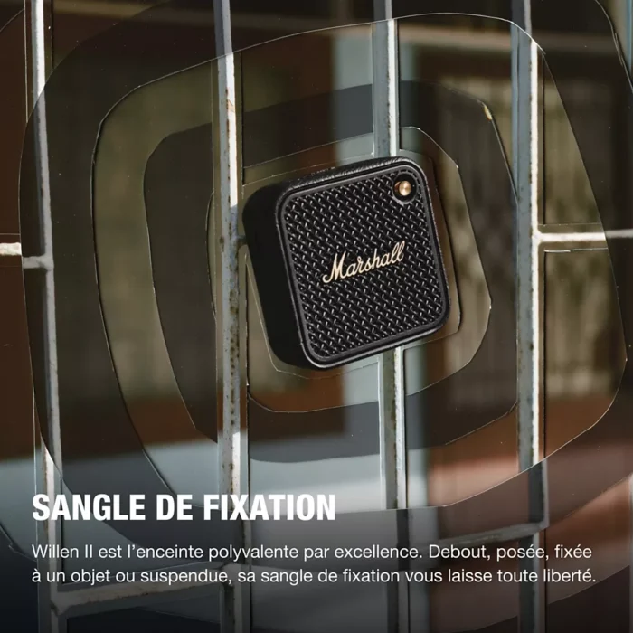 Enceinte portable MARSHALL Willen II Black & Brass – Image 5