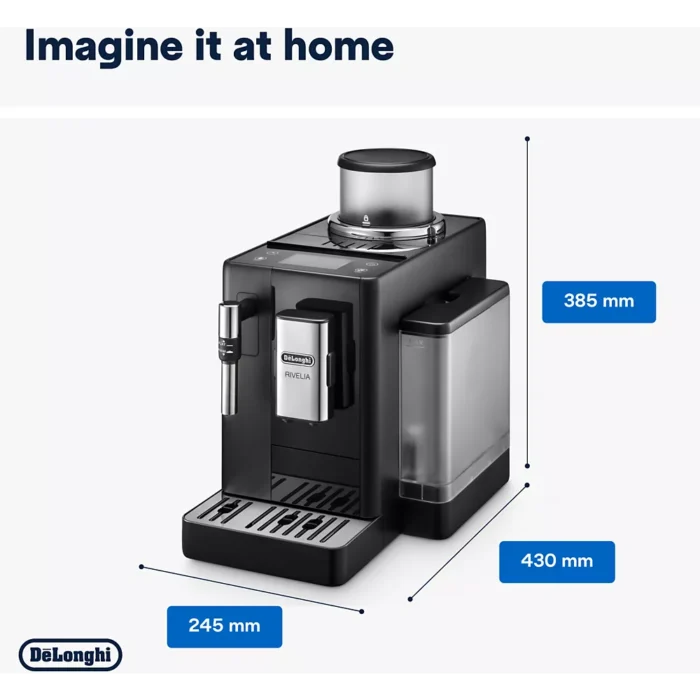 Expresso Broyeur DELONGHI Rivelia FEB4435.B LatteCrema – Image 4