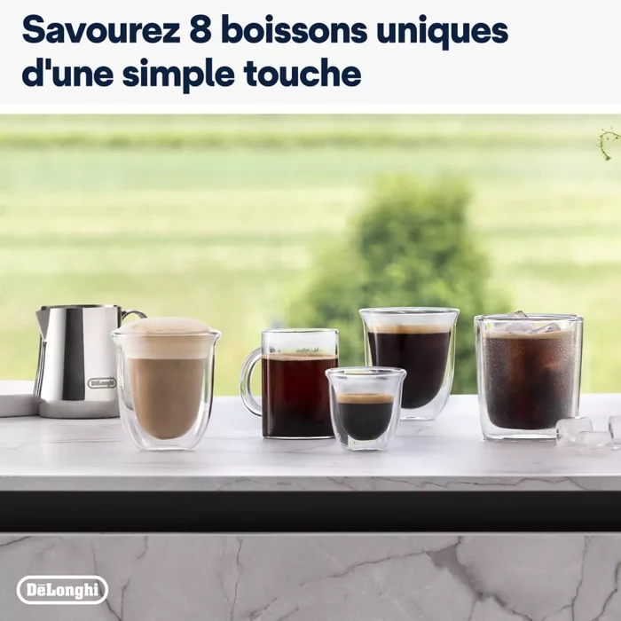 Expresso Broyeur DELONGHI Rivelia FEB4435.B LatteCrema – Image 9