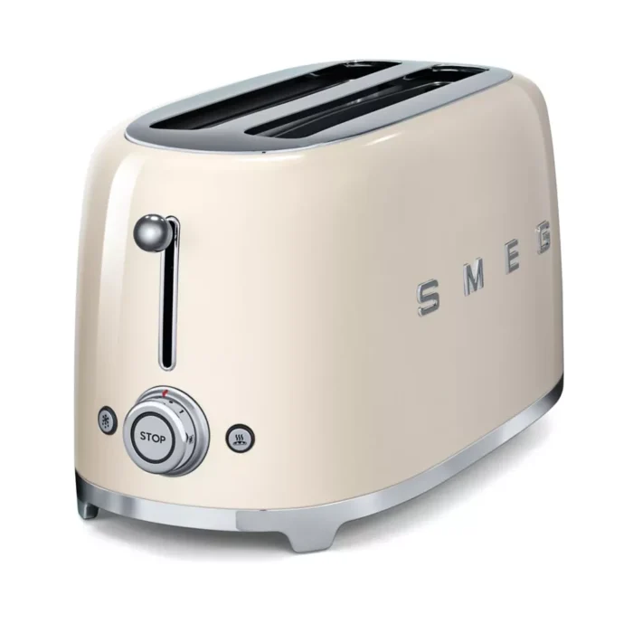 Grille-pain SMEG TSF02CREU crème – Image 2