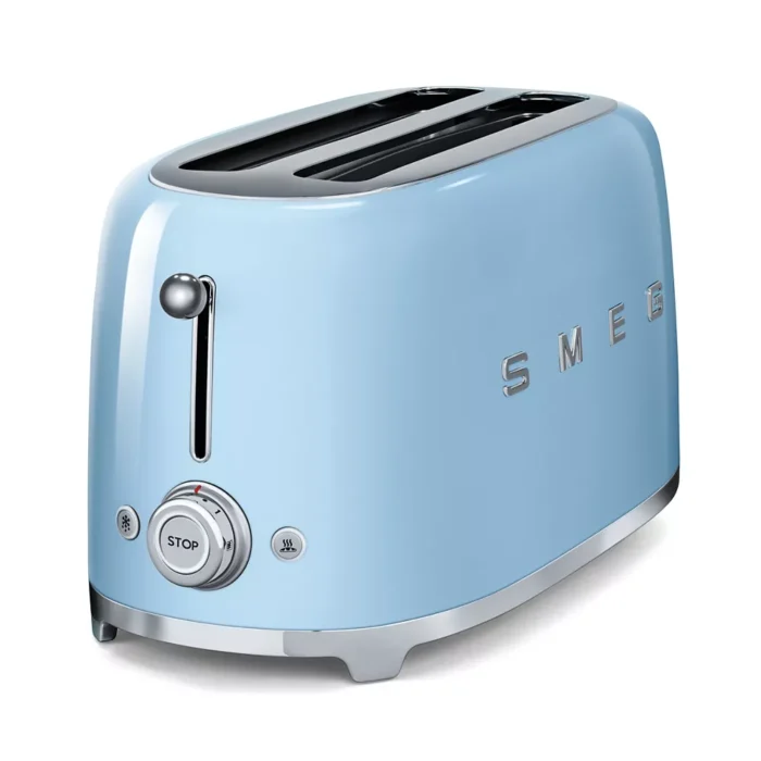 Grille-pain SMEG TSF02PBEU bleu Azur – Image 2