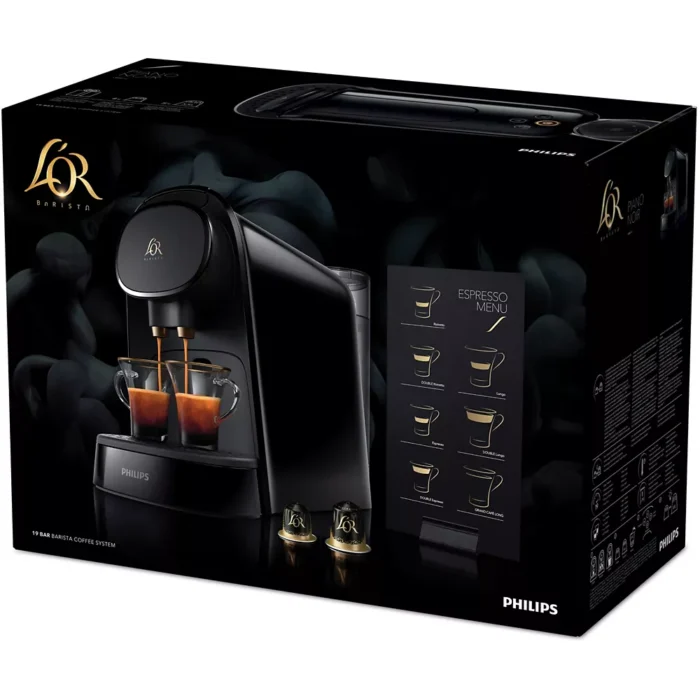 Cafetière à dosette PHILIPS LM8012/60 L OR BARISTA NOIR – Image 7
