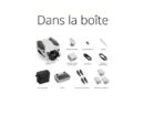Drone Dji Mini 3 Fly More Combo avec radiocommande smart controller Gris