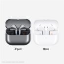 Ecouteurs sans fil Samsung Galaxy Buds3 Pro Bluetooth avec réduction active du bruit Argent