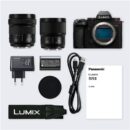 Pack hybride Panasonic Lumix S5 Mark II + S 20-60mm f/3.5-5.6 + S 50mm f/1.8