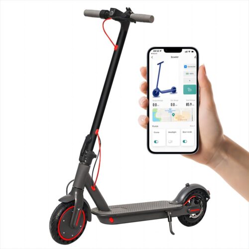 Trottinette électrique pliable Tuya 365GO Pneu 8,5 pouces Vitesse maximum 25Km/h Noir
