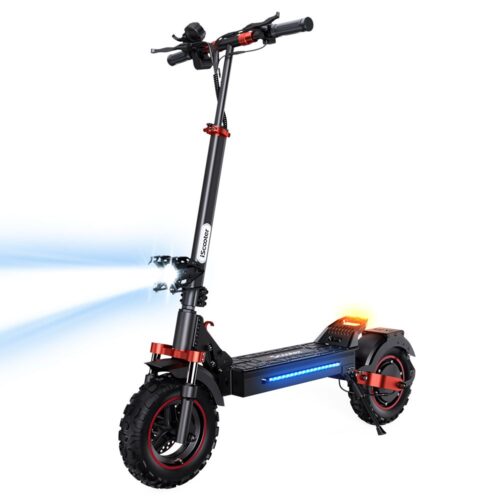 Trottinette Electrique iSccooter iX5S 60-65km 1000W 15Ah Pneus 11 Pouces, Charge 150 kg, Écran LCD