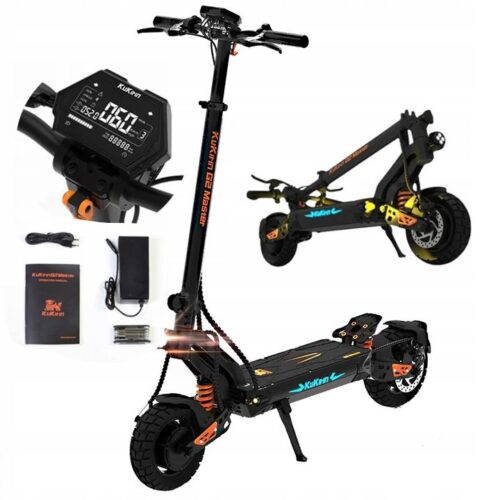 Trottinette électrique 10'' KuKirin G2 Master, Batterie 52V 20.8Ah<br />Moteur 1000W*2,,Gamme 70km,Vitesse max.60km/h