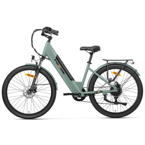 Vélo électrique Foride Roamer 1 Low-Stride 27,5 x 2,1 Pneus en caoutchouc Batterie 13Ah 36V Moteur 250W vitesse maximale 25 km/h Autonomie maximale 100km Vert