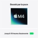 Apple MacBook Air 13" 512 Go SSD 24 Go RAM Puce M4 CPU 10 cœurs GPU 10 cœurs Minuit