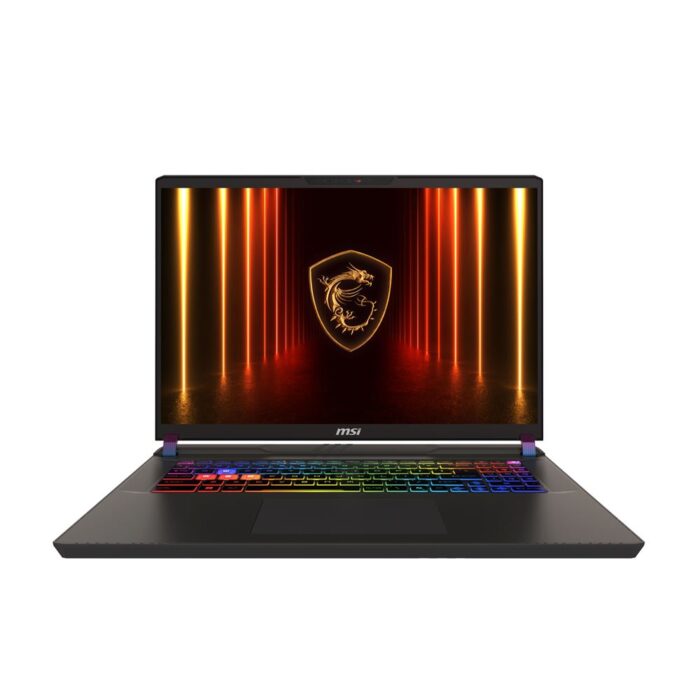 PC Portable Gaming MSI Vector 17 HX AI A2XWJG-006FR 17" QHD+ 240 Hz Intel® Core™ Ultra 9 32 Go RAM 1 To SSD Nvidia GeForce RTX 5090 Noir