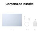 PC Portable Samsung Galaxy AI Book4 Edge 15,6’’ FHD LED 60Hz Copilot+ Snapdragon® X Plus 16 Go RAM 256 Go SSD Gris Glacier